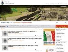 Tablet Screenshot of comune.nocera-superiore.sa.it
